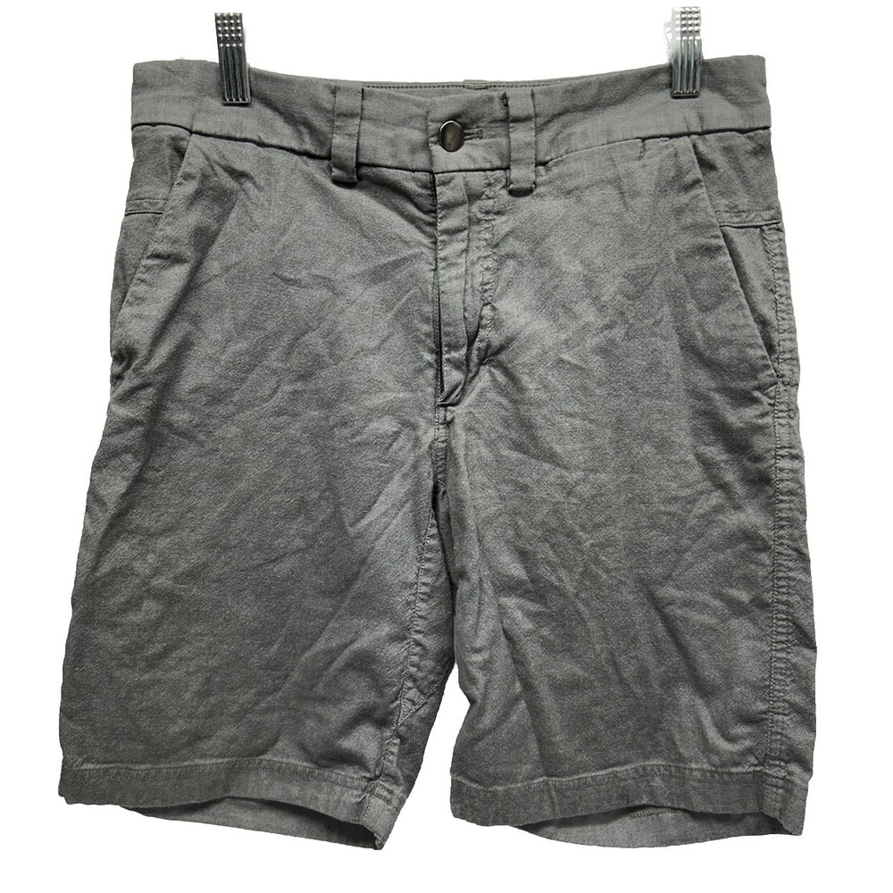 Lululemon Mens Size 28 Gray Commission Athletic Golf Chino Shorts (M8)
